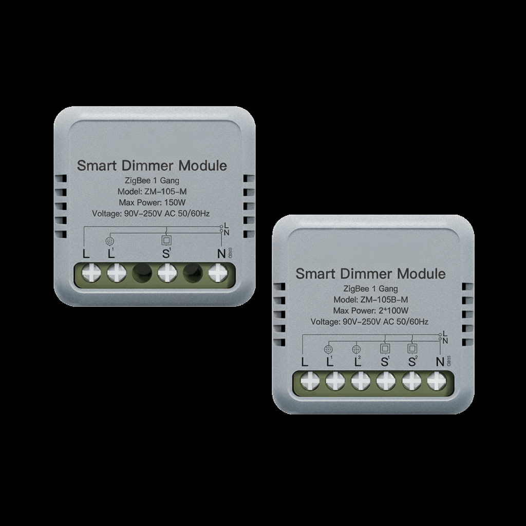 2 Channel Zigbee Retrofit Dimmer